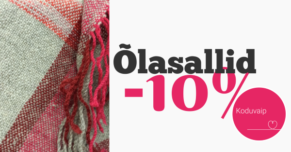 Villased õlasallid soodushinnaga